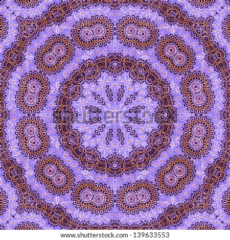 Violet blue circle flower shallow lace form natural photo quality seamless pattern for textile print, pillow, bandanna, sarong 1
