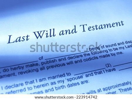 Last Will and Testament