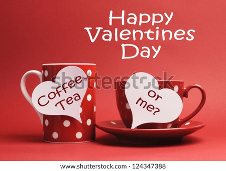 Flirty Happy Valentine Day message with \