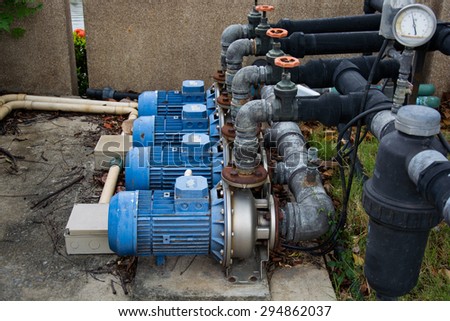 motor pump water electric