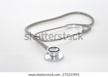 Single Stethoscope, doctor tool for check patient.