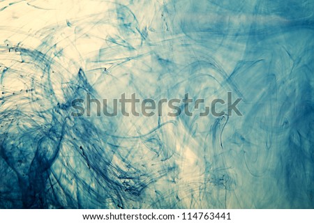 Dynamic abstract blue background