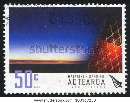 NEW ZEALAND - CIRCA 2008: stamp printed by New Zealand, shows Sky, circa 2008