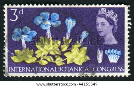 Great Britain - Circa 1964: International Botanical Congress ... Great Britain - Circa 1964: International Botanical Congress ...