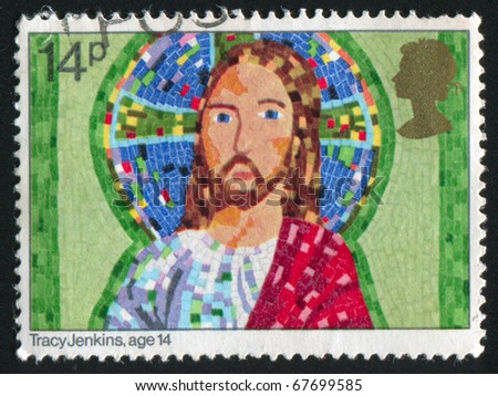 GREAT BRITAIN - CIRCA 1981: stamp printed by Great Britain, shows Jesusy, circa 1981