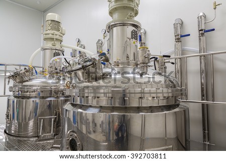 plant picture, clean room equipment and stainless steel machines