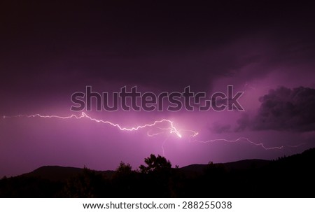 Night storm