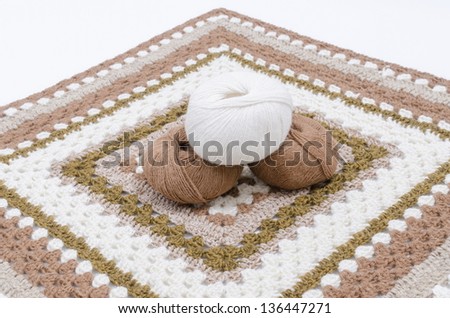 Knitted carpet