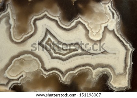 Brown and beige agate background