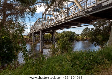 Bridge in the Hunter Valley,Australia.