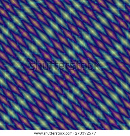 Blue pink yellow angle grid seamless background