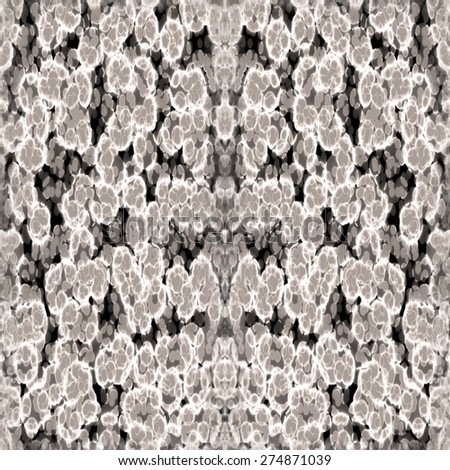Abstract gray digitally rendered pattern resembling brain matter