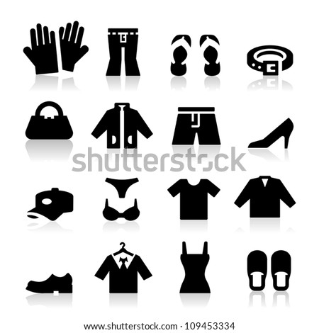 Icon Vector on Clothing Store Icon Stock Vector 109453334   Shutterstock