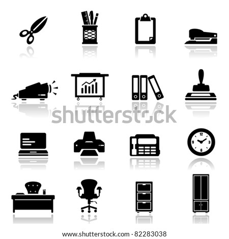 office equipment icons