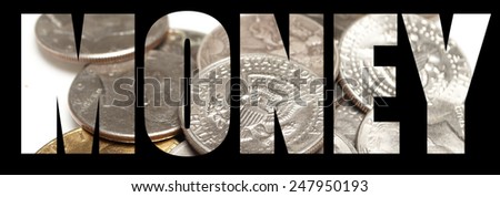Money, American Coins, Silver Dollars and Half Dollars