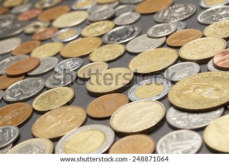 Foreign Coins, Money for Different Countries, Wold Currencies