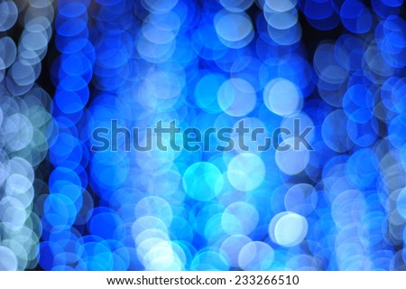 Abstract Background blue and white bokeh