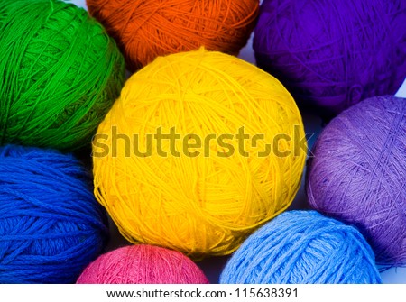 balls of thread