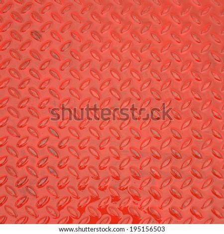 red steel metal plate texture background