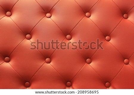 red leather texture of  furniture background