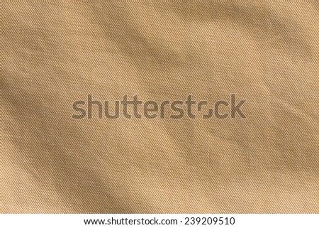 brown fabric texture background, material of textile industrial