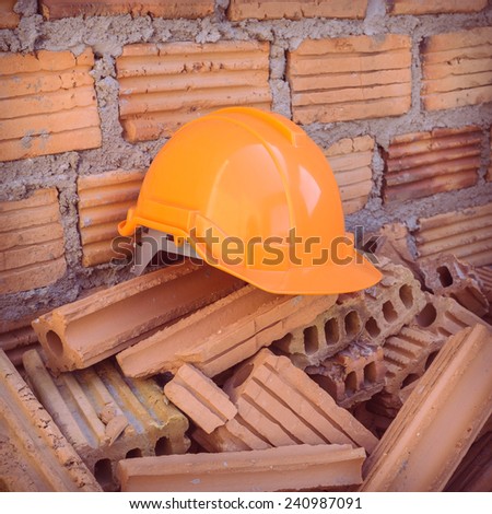 construction helmet safety for protect worker from accident in construction site
