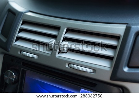 air conditioning in car