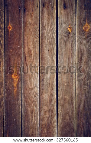 timber brown wood plank texture, timber wall industrial background, image used vintage retro filter