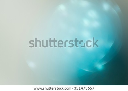 abstract blue and white background, image blur bokeh light celebration