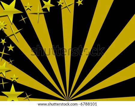 black and gold stars background. hair lack ackground html.
