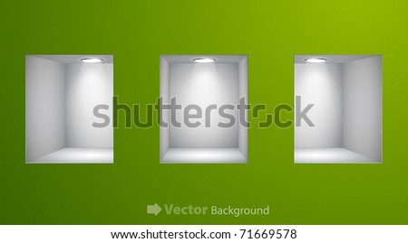 http://image.shutterstock.com/display_pic_with_logo/125959/125959,1298324896,2/stock-vector--d-empty-shelves-for-exhibit-in-the-wall-vector-illustration-71669578.jpg