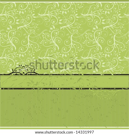 wallpaper old. stock vector : Vintage wallpaper, old style