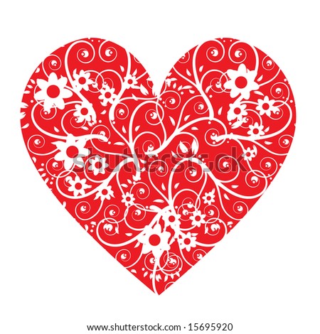 Heart shape vector