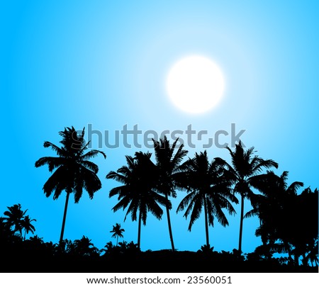 palm tree silhouette clip art. palm tree silhouette