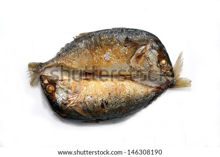 fried mackerel are food menu favour of thai food
