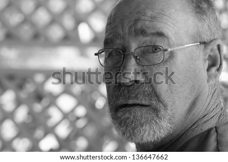 A grumpy old man