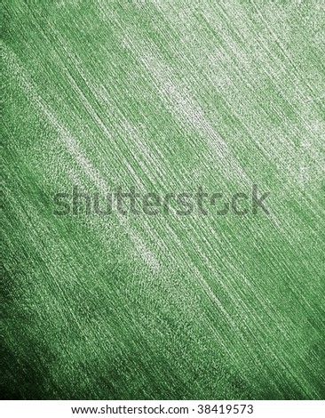 brush texture of green paint background