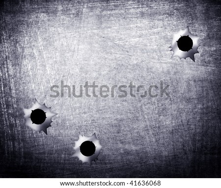 Bullet Holes Metal