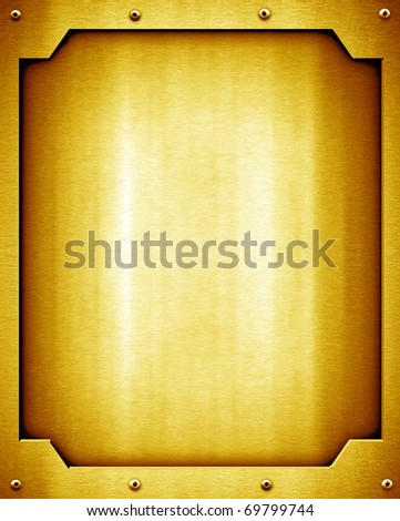 golden plate background