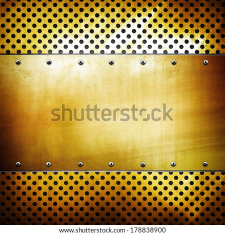 golden sign background