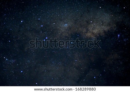 A view of the stars looking to the south from Arcadia, NSW.