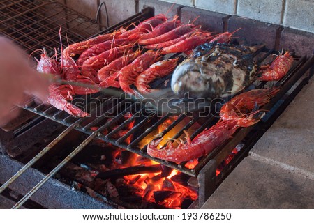 Seafood barbecue