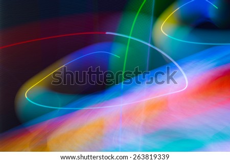 meditation color abstract wave blur lights in motion