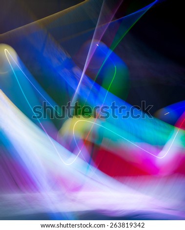 meditation color abstract wave blur lights in motion