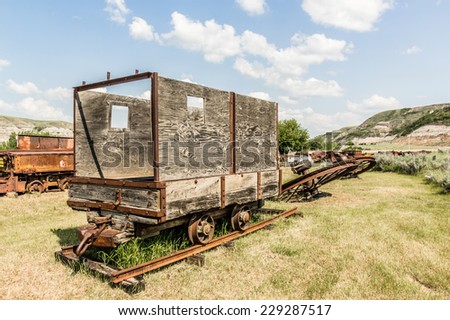 old coal train