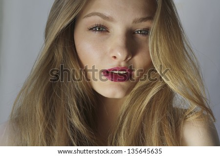 girl with amazing hair