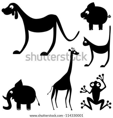 Giraffe Silhouette Free