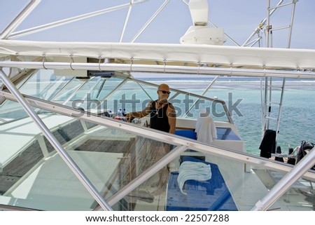 Dive Boat Captain in the Cayman Islands