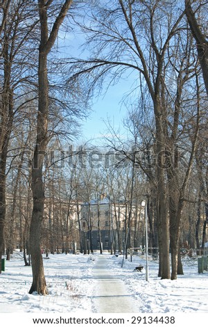 Russian Landscape Winter