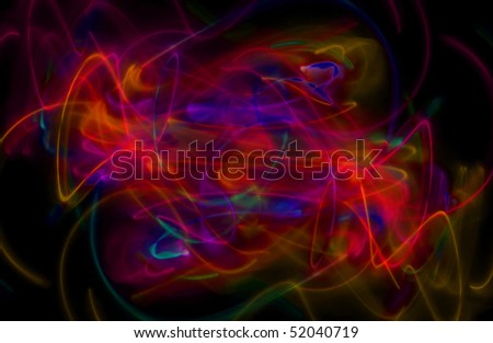 Abstract background, obtained with a freezelight photographic style